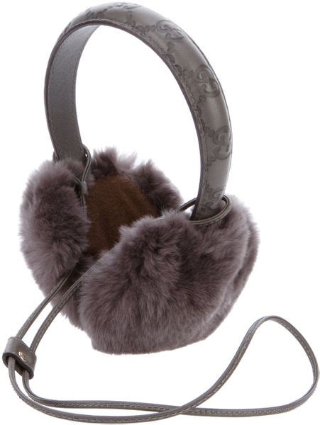 gucci ear muffs.